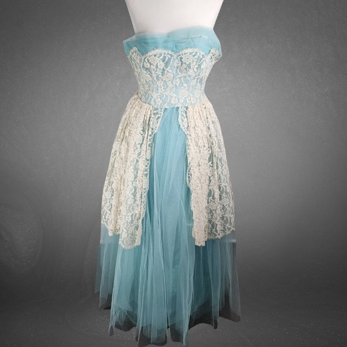 Vintage 1950s strapless - vintage,