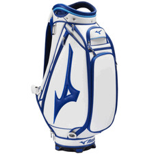 MIZUNO 2025 GOLF TOUR BAG / GOLF STAFF BAG / 6 WAY TOP GOLF BAG - WHITE / BLUE