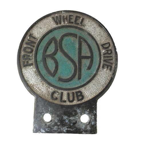 Bsa front wheel drive club - bsa,
