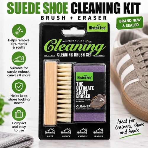 Suede shoe cleaning kit brush - suede,