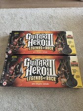 2 X BOXED Guitar Hero 3 Legends Of Rock Les Paul Sony Playstation 3 Read Descrip