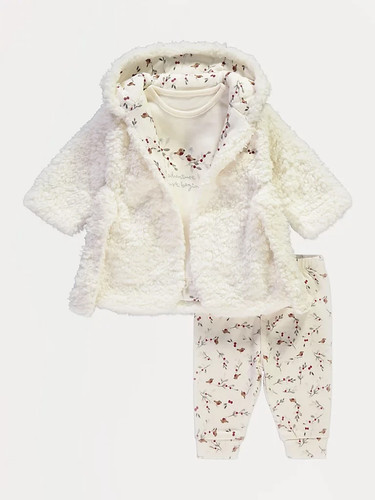 Christmas robin dressing gown - dressing,