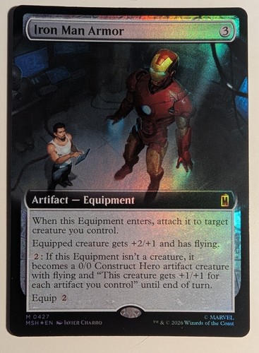 Iron man armor extended - iron,