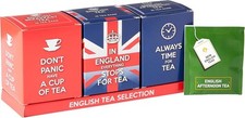 New English Teas English Slogans Teabag Box Gift Set, contains 30 teabags