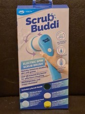 《 5 HEADS》JML Electric Cleaning Brush Scrubber - Rechargeable, Cordless, 