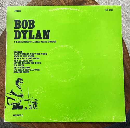 Bob dylan rare - rare, batch