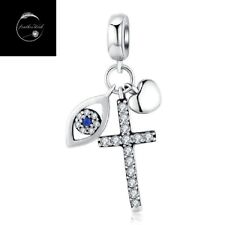 Sterling Silver 925 Charm Evil