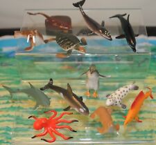 1-12 plastic sea creatures