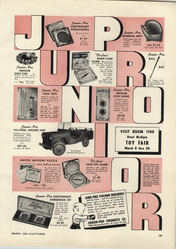 1948 paper junior pro foot - paper,