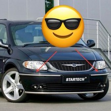 Genuine Chrysler Voyager STARTECH Front Bumper Corner Protectors Stainless Steel