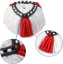 (4Pack) SUPERFA Mop Heads Compatible with Vileda 2-in-1 Turbo Mop Replacement