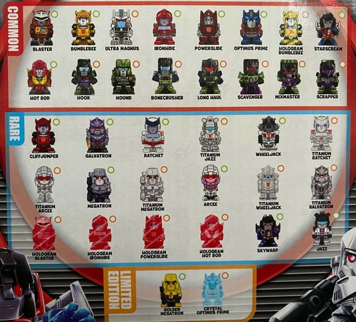 Transformers ooshies pencil - ooshies,
