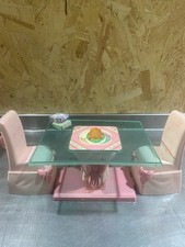 Vintage Retro 1990s 1980s Barbie Magic Change Flip Over Dining Table & Chairs  