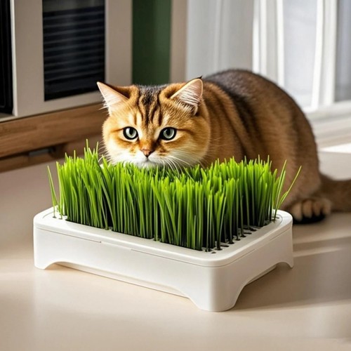 Pet cat grass growing kit - pet, –