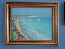 Vintage 1990s Original Oil