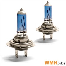 Low dipped Beam H7 +50% Xenon headlight Bulbs for Nissan Almera Tino 2000-2005