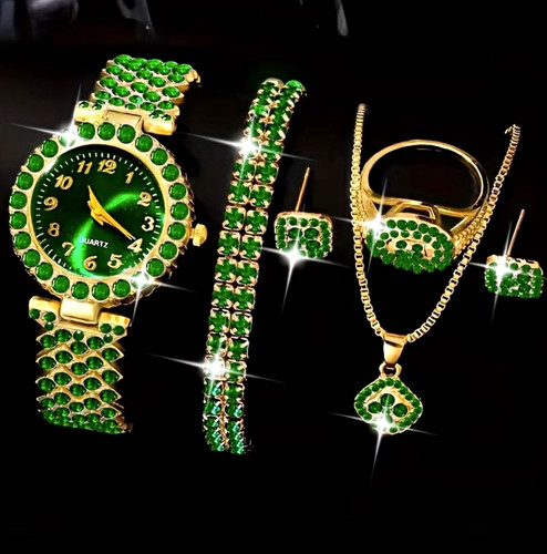 Women luxury green crystal - luxury,
