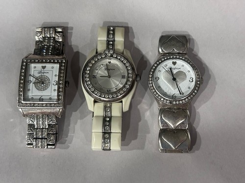 Lot silver tone crystal - of,