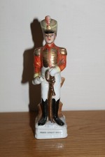 Antique Hand-Painted Porcelain Military Figurine “French Cavalry Officer”