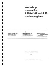 PERKINS 4-108 107 99 Marine