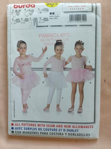 Burda 9629 child easy - burda,