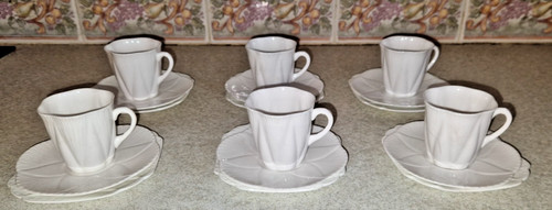 Set vintage shelley - of, 6