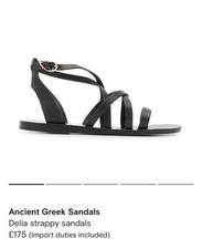 Ancient Greek Sandals Delia
