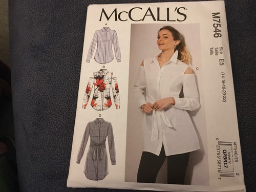 Mccalls m7546 misses shirt - mccalls,