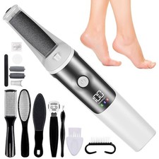 Electric Foot File Waterproof Hard Skin Remover Feet Pedicure Set Rechargeable