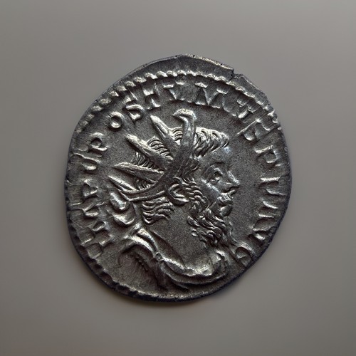 Gallic empire postumus silver - empire,