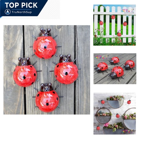 Metal garden decor pack - 4,