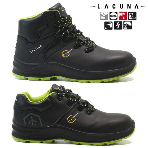 Mens safety boots steel toe - steel,