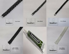 Heat Resistant Rope Seals for Aga Cookers and Wood Burning Stoves and Fires