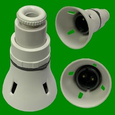 White Ceiling Batten Threaded