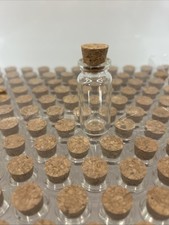 50x Clear Glass Bottles with