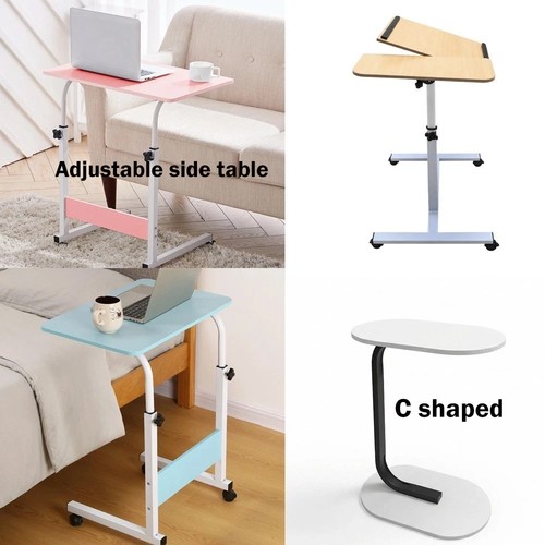 Adjustable shaped sofa side - adjustable, c-shaped
