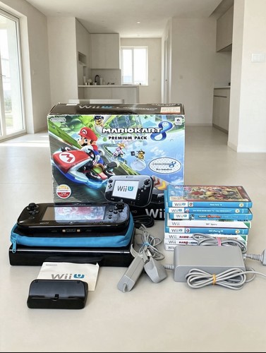 Nintendo wii black 32gb - nintendo,