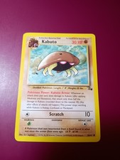 Pokémon TCG Kabuto 50/62 Fossil Regular Common Light Play Condition