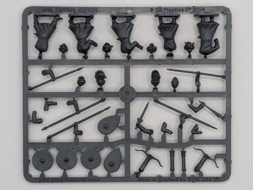 Arab warriors infantry sprue - arab,
