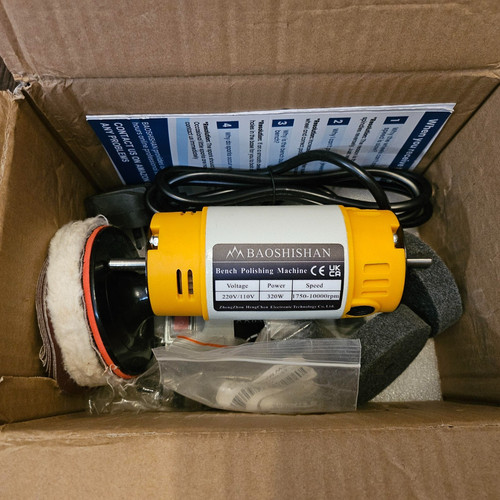 Mini bench polisher - polisher, machine