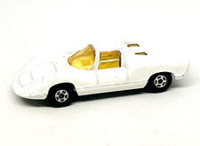 Matchbox Lesney Superfast 68 Porsche 910 in rarer white, amber windows, nmint!
