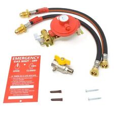 Static Caravan 2 Bottle Manual Change Over Lp Lpg Propane Gas Regulator