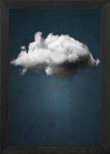 Waiting magritte framed wall - framed,