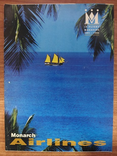 Monarch airlines flight - airlines, in-flight