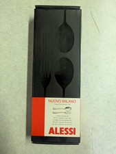 Alessi 'Nuovo Milano' Large Spoon & Fork Serving Set (new and boxed)