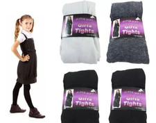 Kids Girls School Tights Super