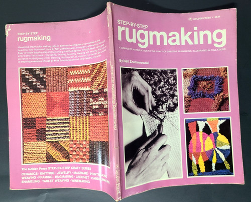 Vtg step rugmaking how - step-by-step,