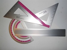 Aluminium graphic drawing set - drawing,