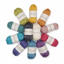 Elements DK Luxury Falkland Wool Tencel Lyocell Yarn West Yorkshire Spinners 50g