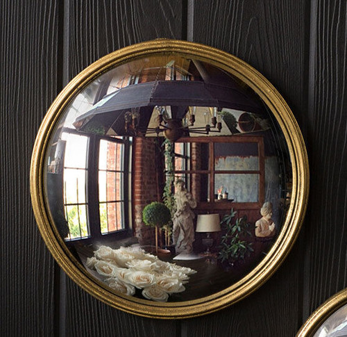 Convex wall mirror round - wall,